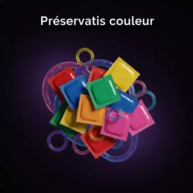 Préservatifs Couleur