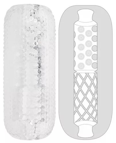Masturbationshülle Palm Stroker N3 - 12.5cm Transparent