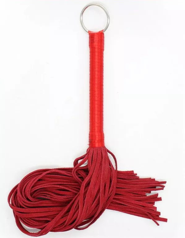 Lange Gerte RIBBON 63cm Rot