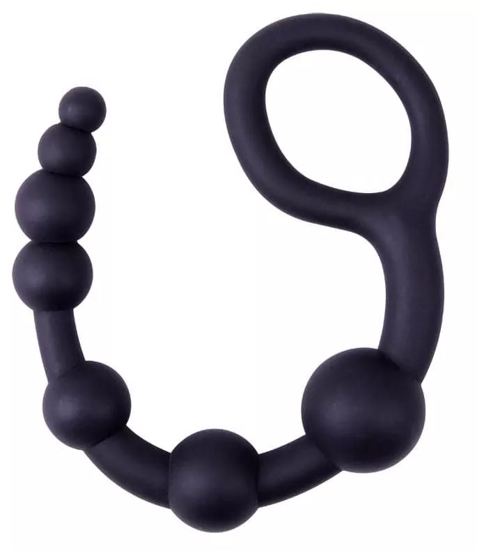Analkugeln U Shape Schwarz Mont 30 x 4.5cm