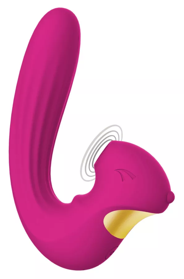 Klitoris- und G-Punkt-Stimulator Celestial 15cm Violett