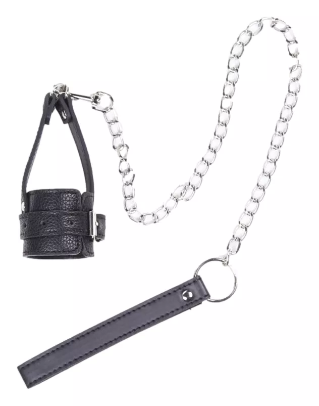 Leine für Penis Loop Dick Schwarz