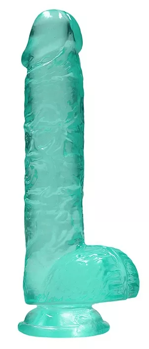 Dildo Crystal Clear Grün 12 x 3cm