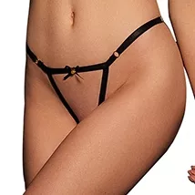 Offener Slip AIME Schwarz
