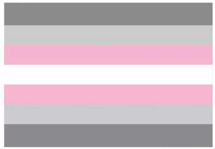 Halbmädchen-Flagge 60 x 90cm