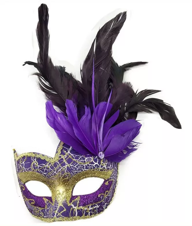Maske Venizia Purpur