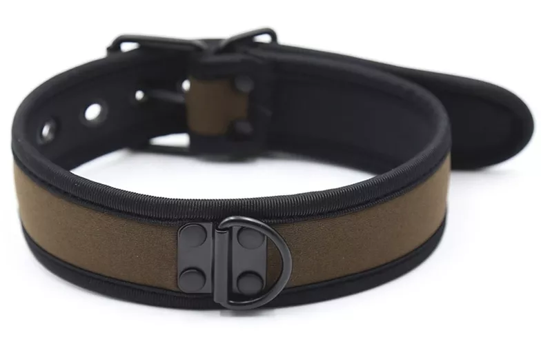 Halsband Neopren Simply Puppy Braun