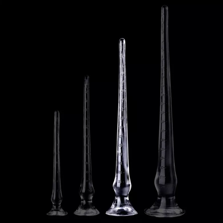 Long Transparent Dildo Koxor L 45 x 5cm