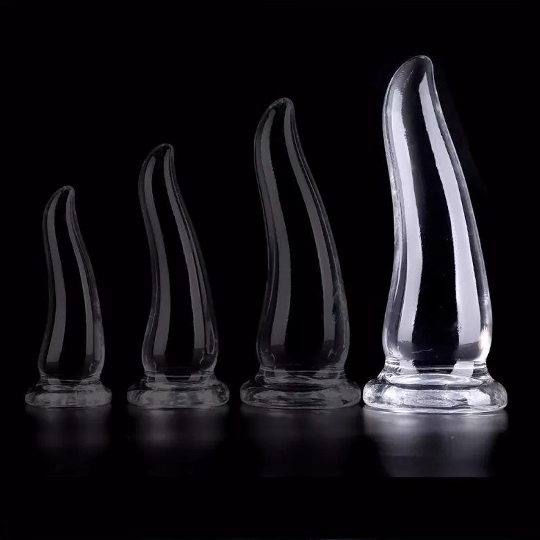 Butt Plug transparent Gazox XL 21 x 6,5cm