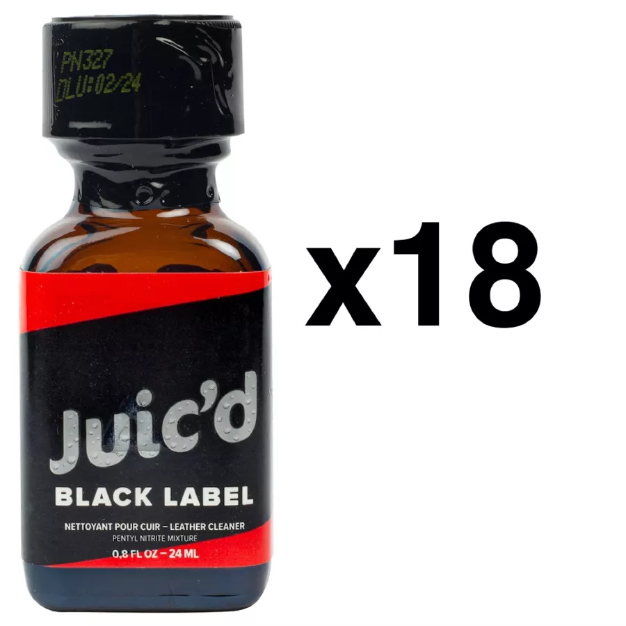 JUIC'D BLACK LABEL 24ml x18