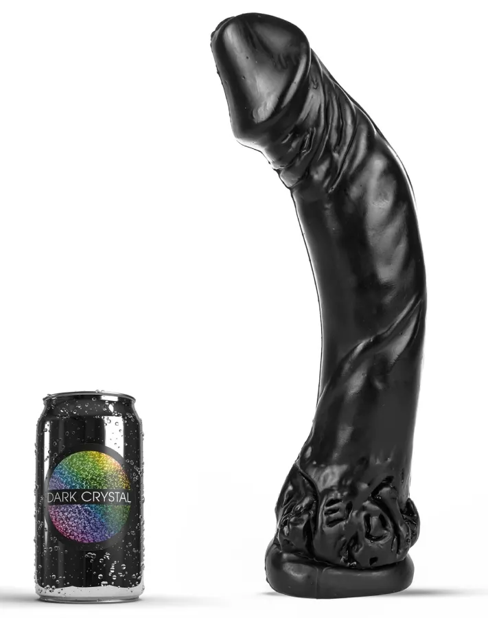 Dildo „Andres Dark Crystal“, 25 × 7 cm