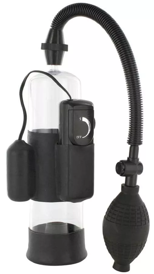 Vibrationspenispumpe 19 x 6 cm