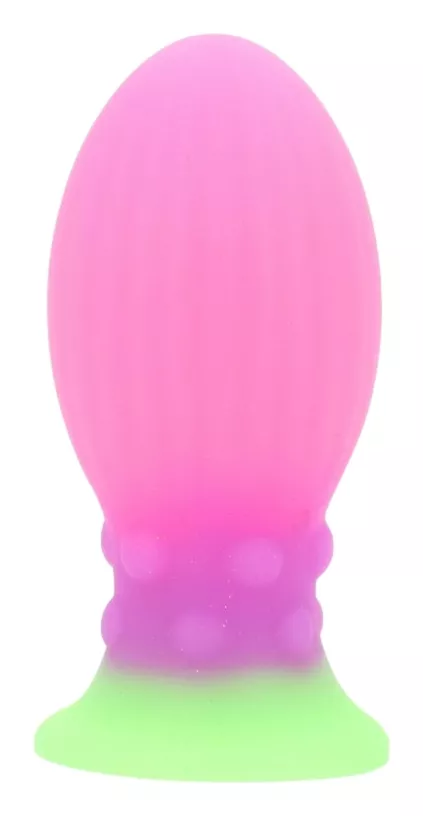 Butt plug Fantasy phosphorescent Lumy Egg 16 x 8cm