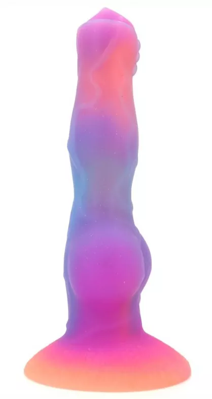 Dildo Fantasy phosphorescent LUMY WOLF 19 x 6.3cm