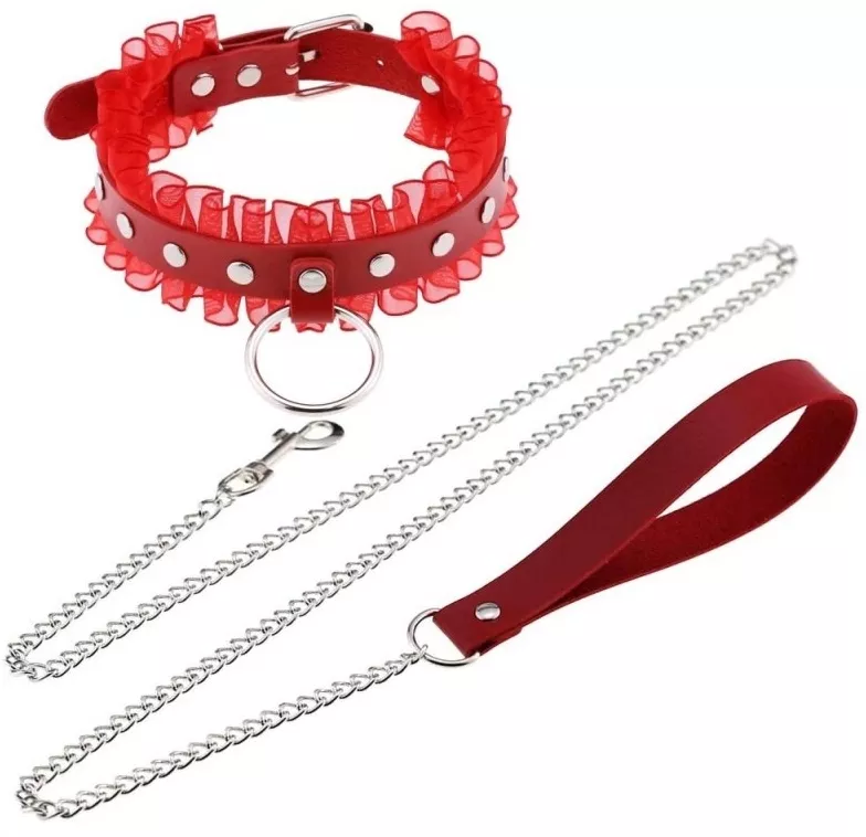 Frany Red Collar