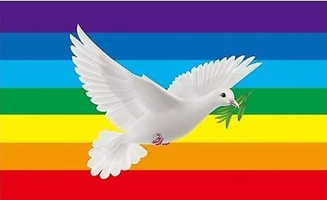 Peace Flag Dove 90 x 150cm