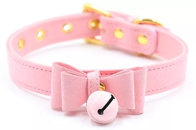 Halsband Ding Fly Rosa