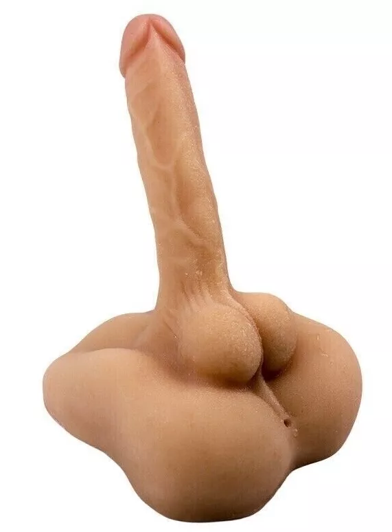 Masturbator Big Dick Hole Anus en Flexibele Penis 18 x 4cm