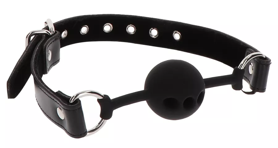 Kugel-Knebel Silikon Gag Taboom 4cm