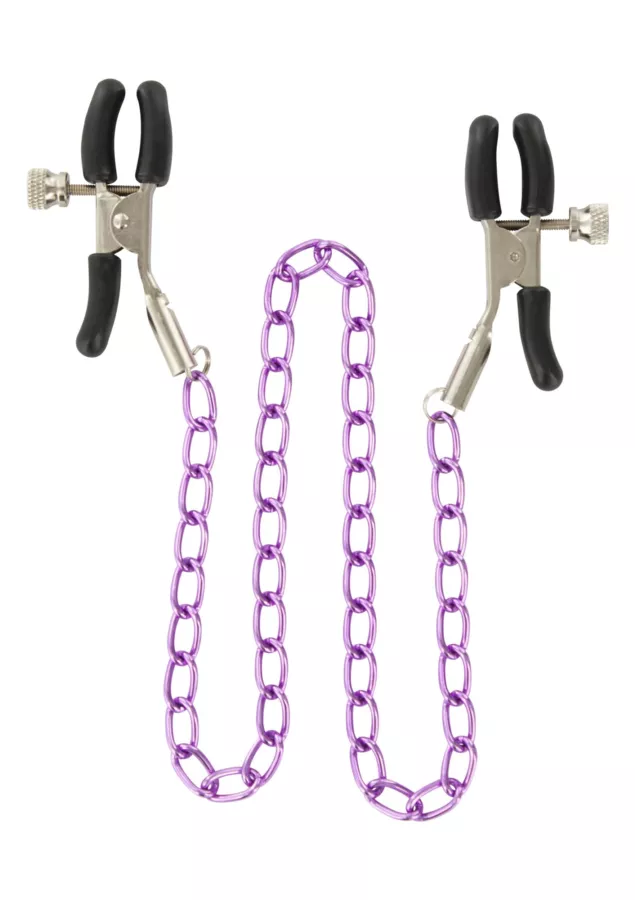 Nippelklemmen Nipple Chain Purple