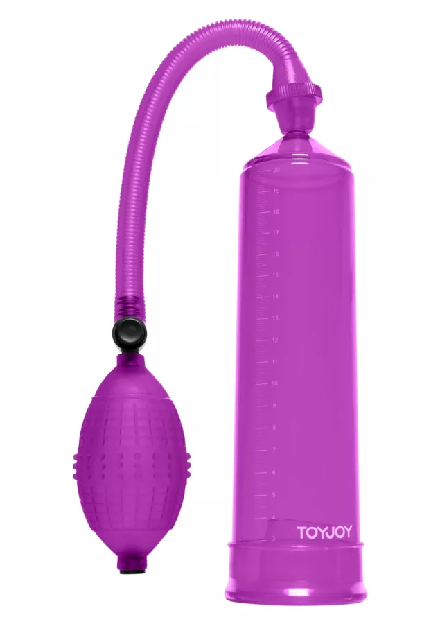 Penis Pump PowerPump 20 x 5.3cm Purple