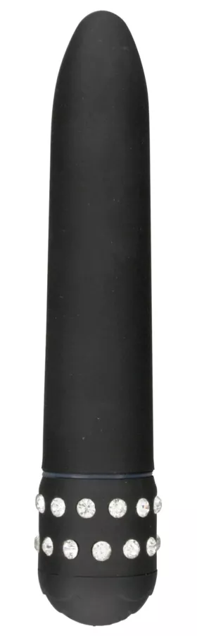 Vibrator Diamond Superbe 15cm Zwart