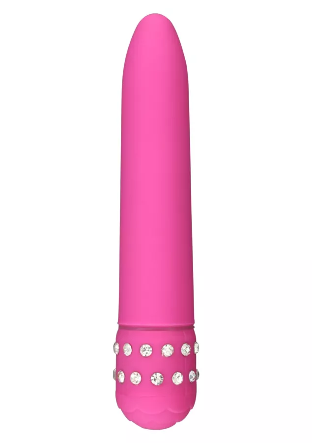 Vibrator Diamond Superbe 15cm Roze