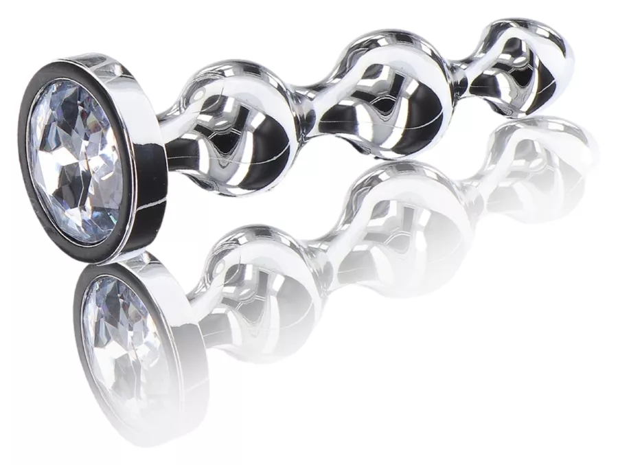 Schmuck Plug Diamond Star Beads S 9.5 x 2.2cm