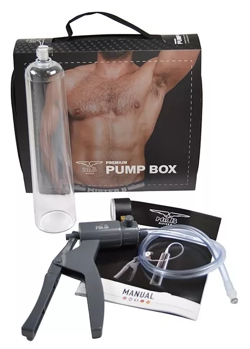 Penis pompset Pump Box Mr B 23cm