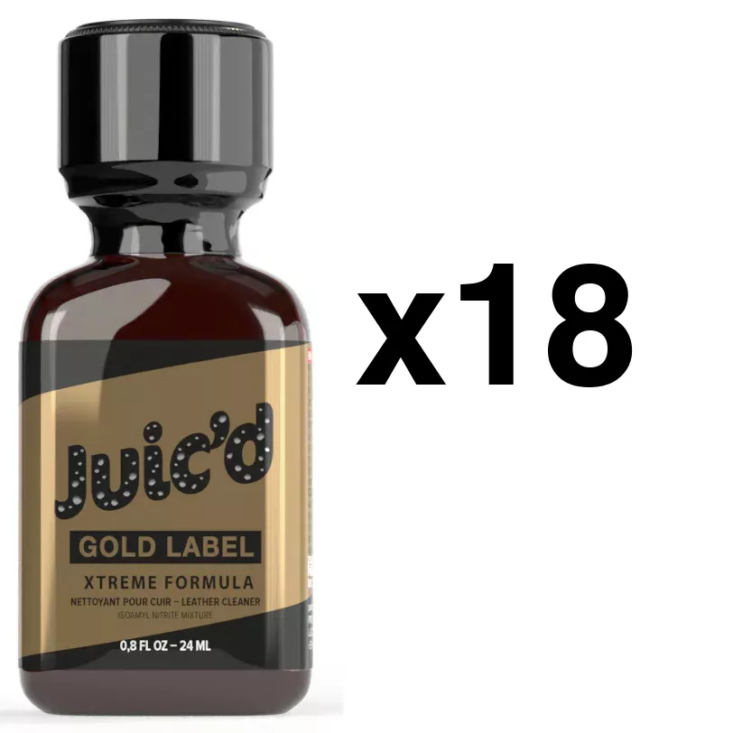 JUIC'D GOLD LABEL 24ml x18