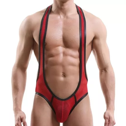 Singlet Rückenfrei Alvar Rot