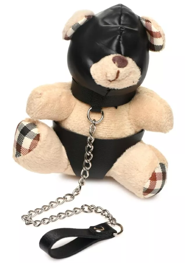 Teddybär Plüsch Teddy Bear Kapuze SM - Schlüsselanhänger