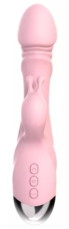 Vibrator konijn Romeo 21cm Roze