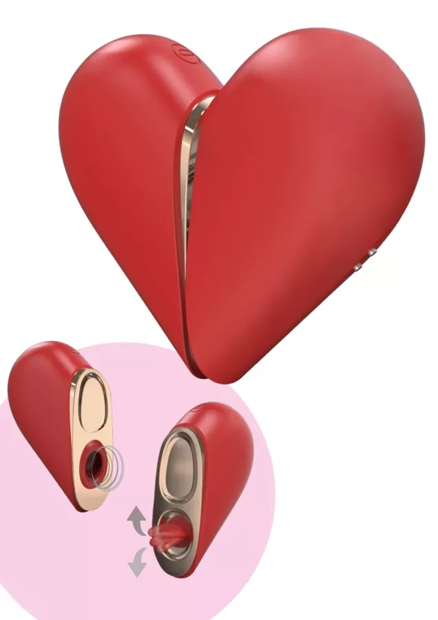 Clitorisstimulator HeartBreaker rood