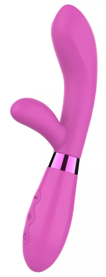 Vibrator rabbit Jingle Fiesta 20cm Roze