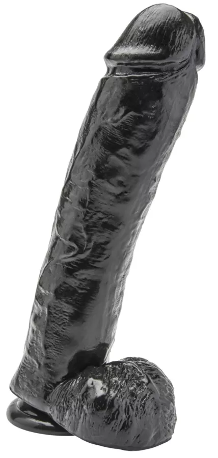 Dildo Mega Tommy 22 x 6cm Schwarz