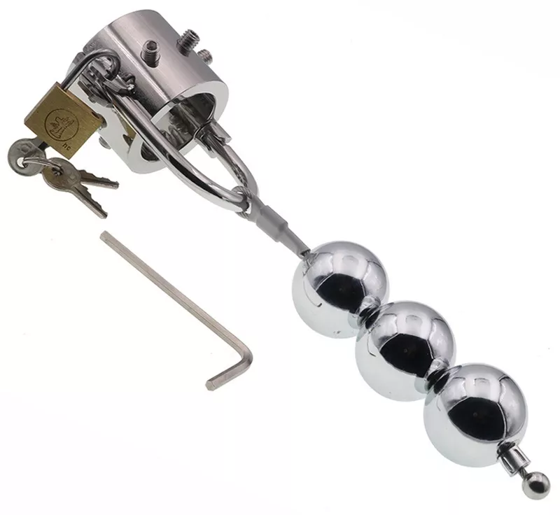 Ballstretcher aus Metall Split N' Piks 30mm Gewicht 570g