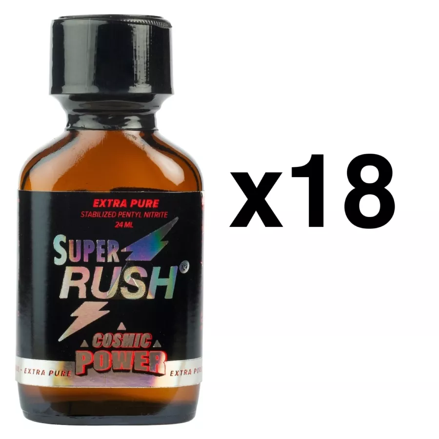 SUPER RUSH Black Label COSMIC POWER 24ml x18