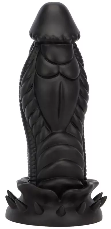 Monster Siliconen Dildo ALLKUS 20 x 7.5cm Zwart