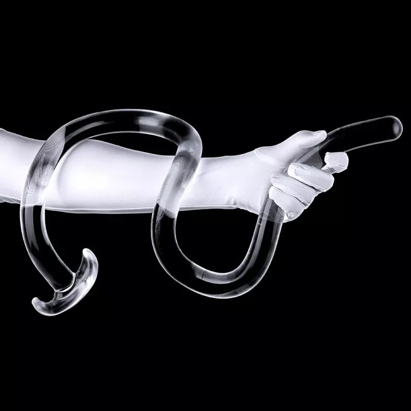 Giant Snake Dildo 100 x 3cm Transparent