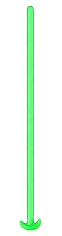 Riesenadildo Giant Snake 100 x 3cm Groen Fosforescerend