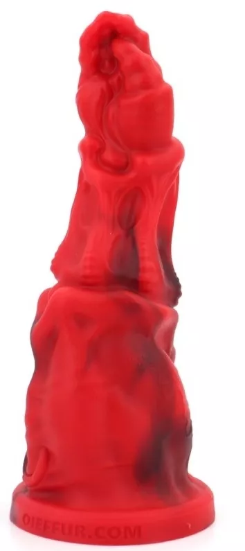 Dildo Sklirt 21 x 7cm Rot