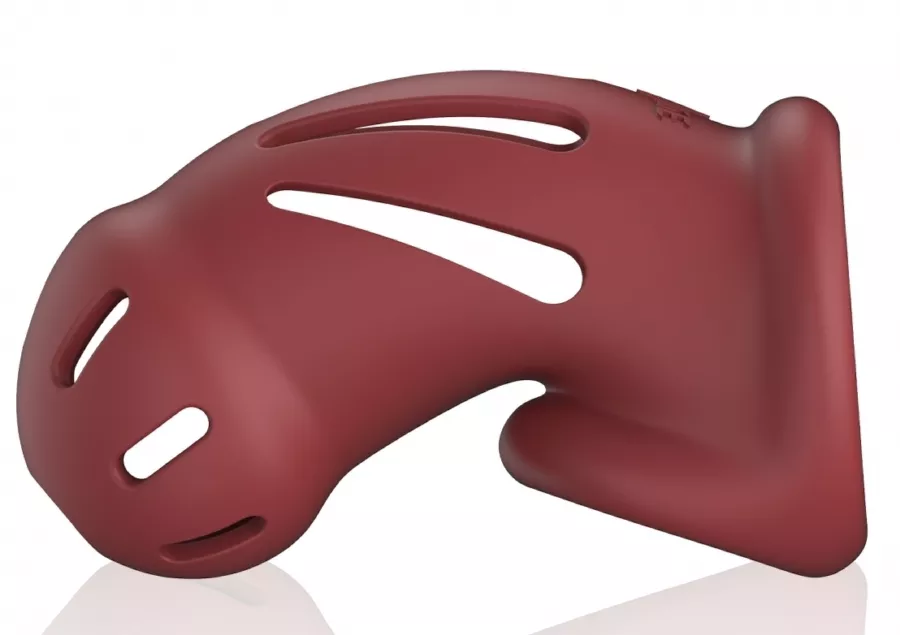 Kuisheidskooi ManCage Model 28 - 9.5 x 3.5cm Rood
