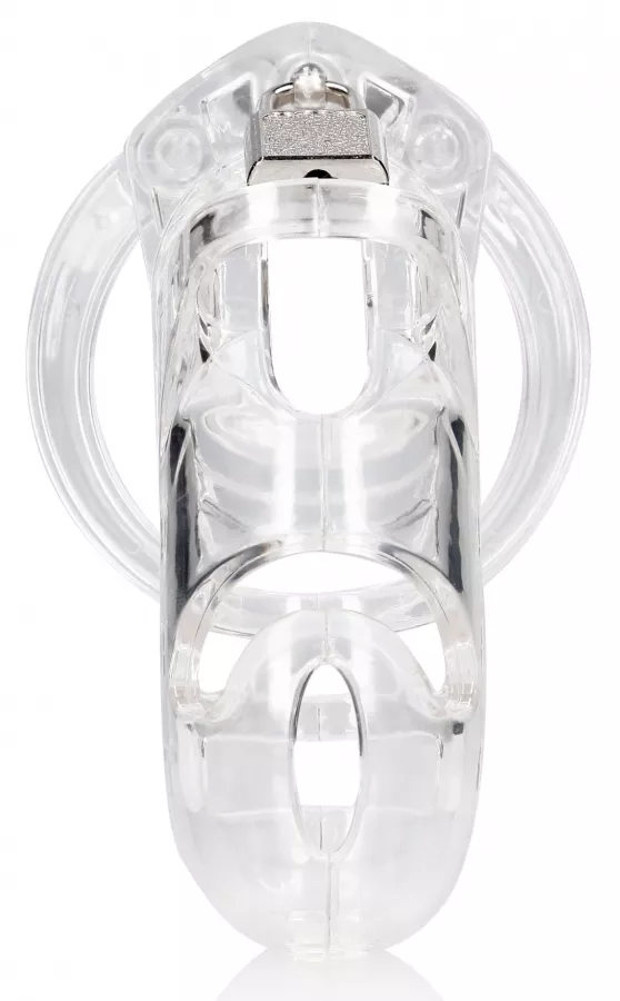 Keuschheitskäfig ManCage Modell 26 - 11.5 x 3.5 cm Transparent