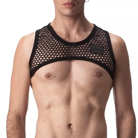 Harness Netzstoff Nissa Schwarz