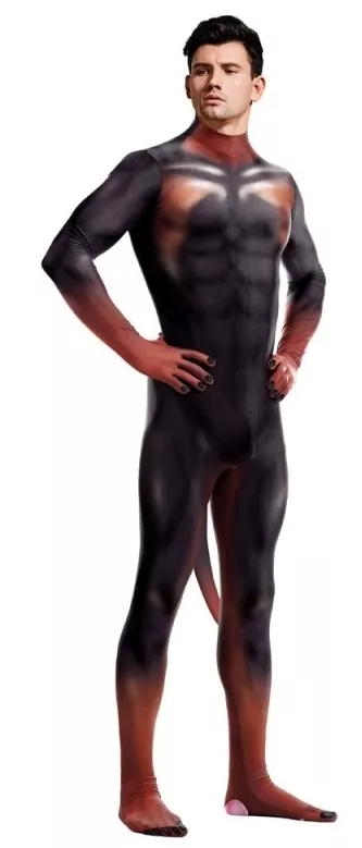 Cosplay-pak Doberman Zwart en Vuurkleurig