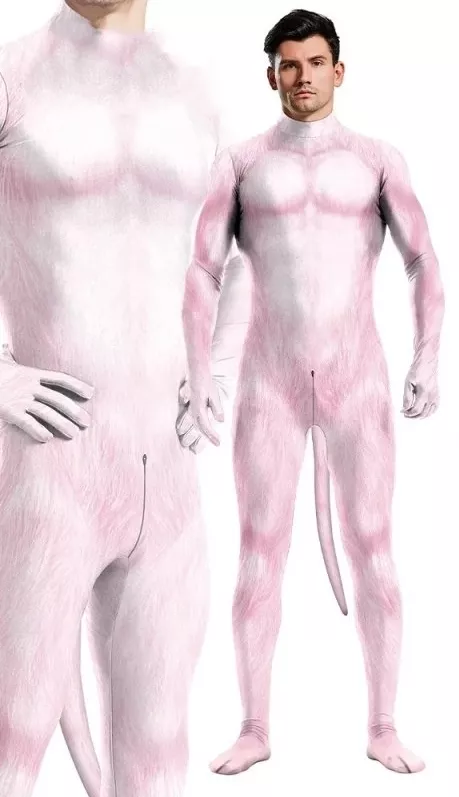 Cosplay-Anzug Hund Rosa