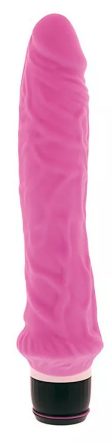 Vibrating Dildo Large Classic 19 x 4.3cm Pink
