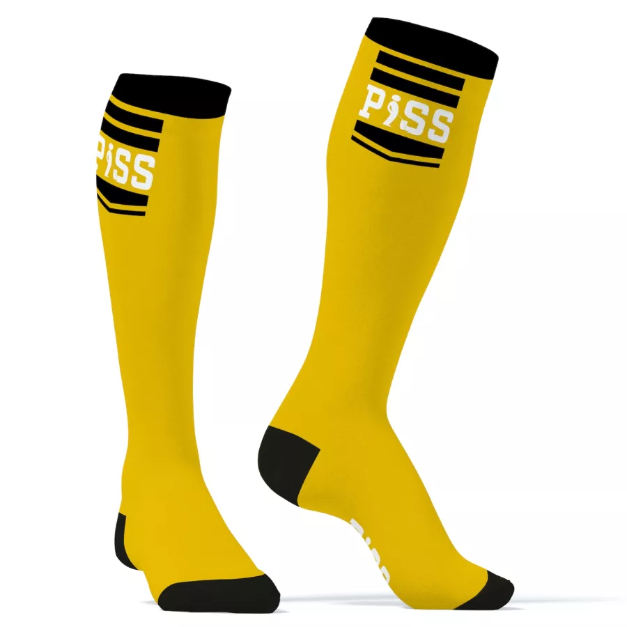 Hohe Socken HANKY PISS SneakXX Gelb
