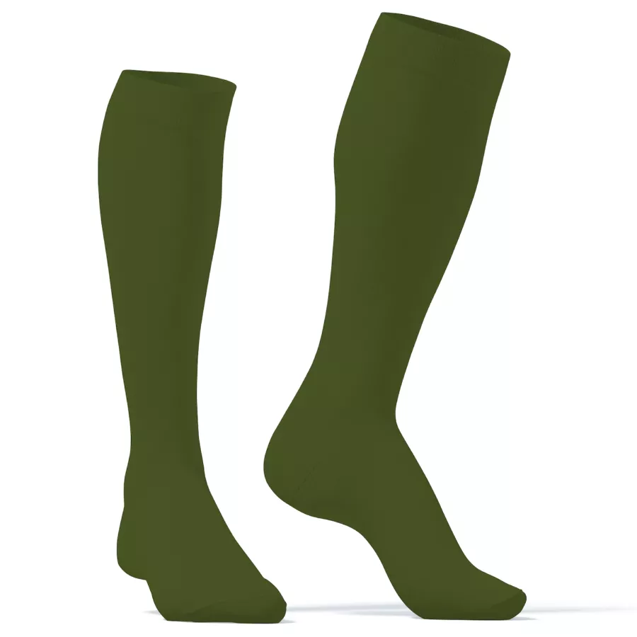 Hohe Socken COLORS SneakXX Khaki-Grün